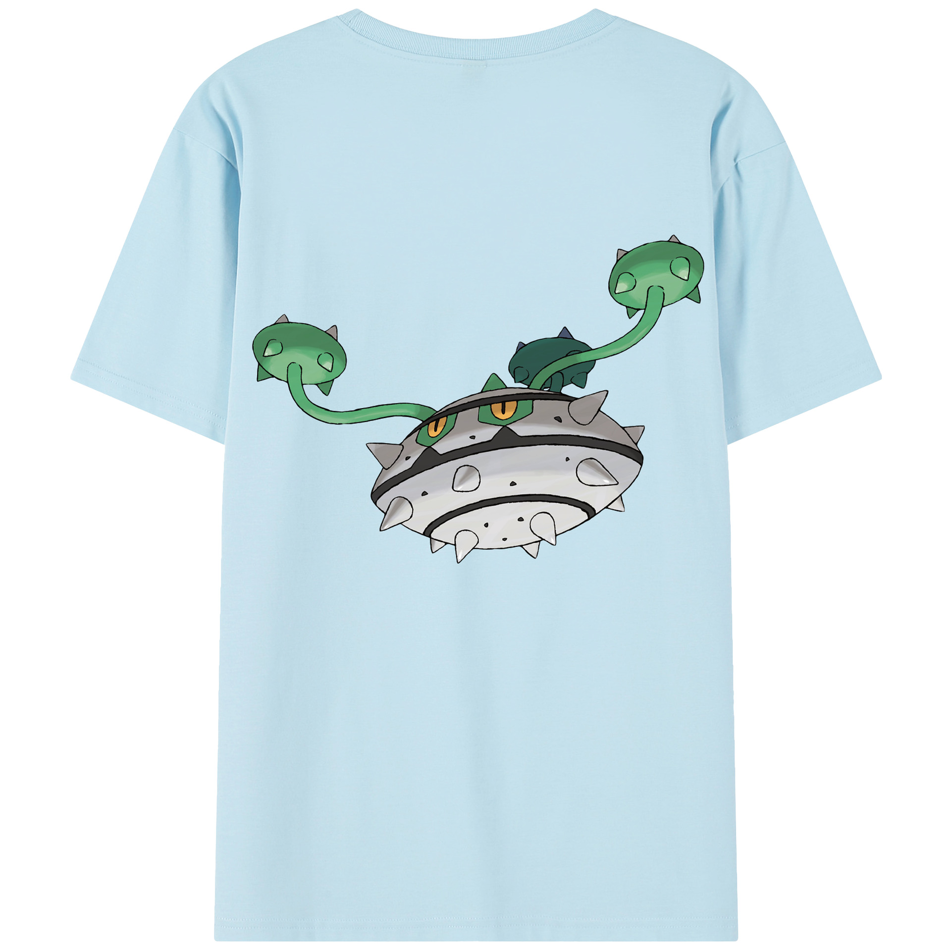 （画像用） ポケットモンスター Pokémon 綿100％半袖Tシャツ（背面プリント）